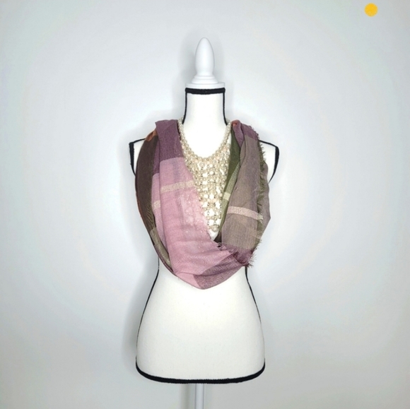 SCARF MIX-IT PLAID MULTI COLOR - Picture 9 of 9